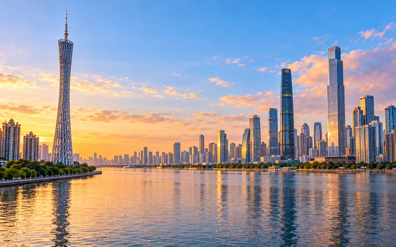Guangzhou city illustration