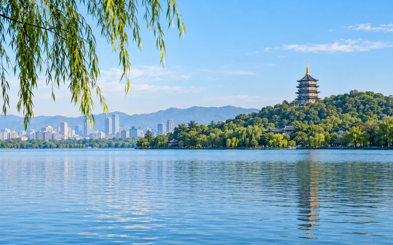 Hangzhou city illustration